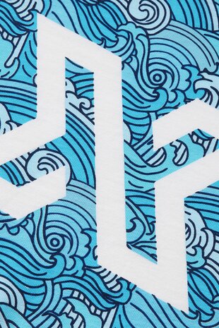 XDEEP Japanese Wavy Tee Heren t-shirt