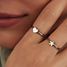 May Sparkle Forever Young Star zilverkleurige ring met sterretje