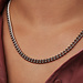 May Sparkle Summer Breeze Tess silver colored necklace