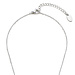 May Sparkle Beach Girl Daisy silver colored necklace