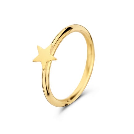 May Sparkle Forever Young Star gold colored ring