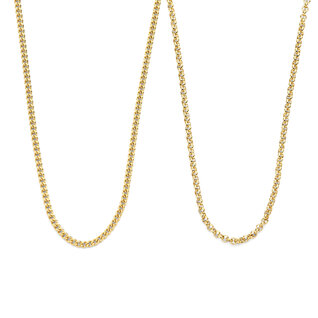 May Sparkle Sparking Island gold coloured necklaces gift set