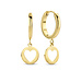 May Sparkle Sparkling Island gold colored earrings gift set with hearts