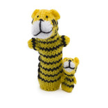 Vingerpoppen assorti, dieren-met-jong