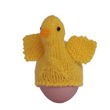 Egg-cosy yellow chick