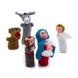 Finger puppets, Christmas set, 5 pieces