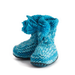 Baby slippers with sole