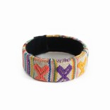 Armband Inca, breed Indiaanse textiel, 100% wol