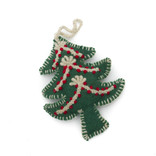 Christmas hanger tree, decoration green red-white