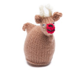 Egg-cosy reindeer