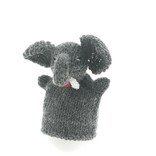 Eiwarmer olifant, handgebreid