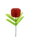 Decorative flower bulb, mini - red