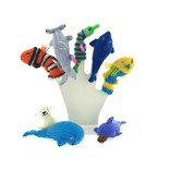 Finger puppets, ocean animals only