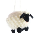 Hand knitted sheep, middle