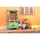 Peruvian street vendors cart, high model