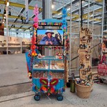 Peruvian street vendors cart, high model