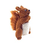 Vingerpoppen bos-dieren, assorti