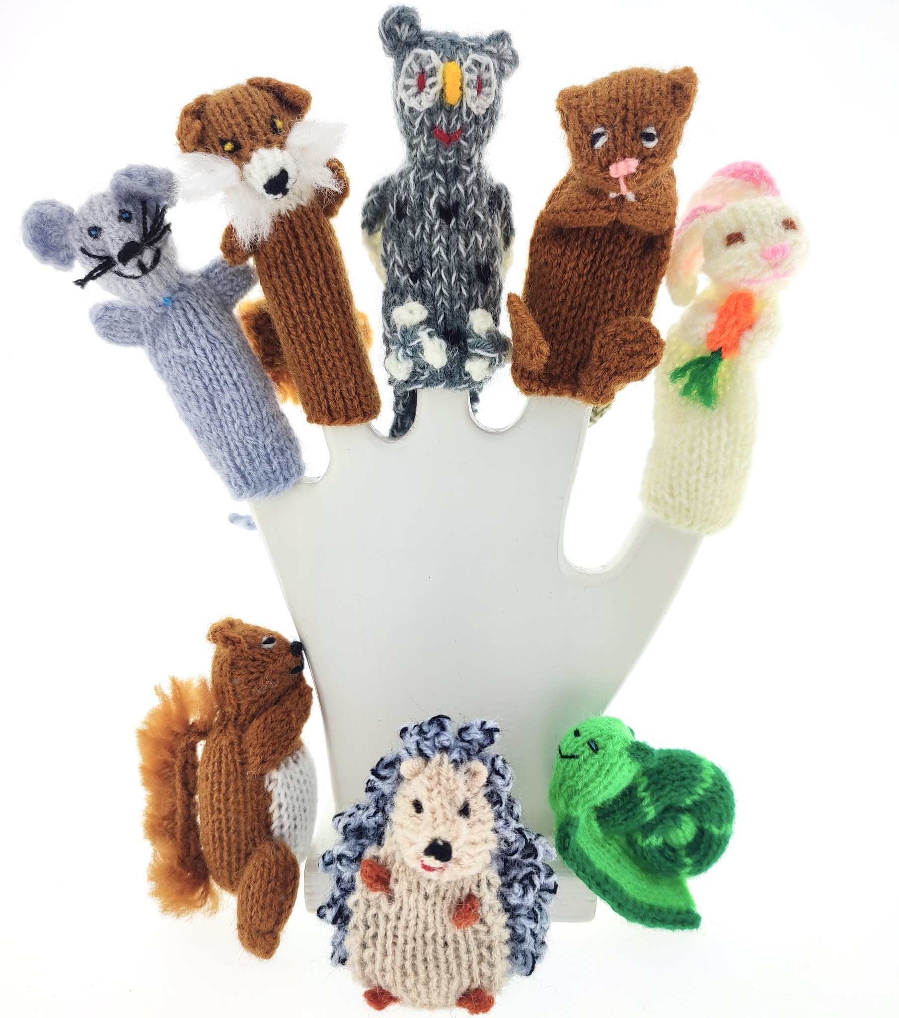 Finger puppets mix with forest animals only - Titicaca Trade