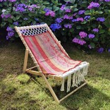 Handwoven rug, harmonious and colourful, 100% sheep's wool