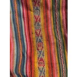 Uniek stuk, handgewoven traditionele alpaca-draagdoek