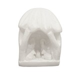 Kerststal in zeepsteen