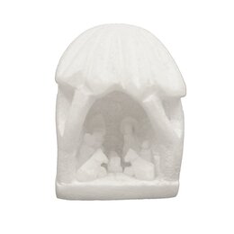 Nativity scene in soapstone