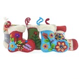 Laars decoratie, kleurassorti, 100% schapenwol