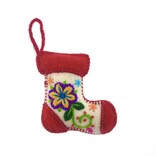 Boot decoration, multicolour, 100% sheep's wool