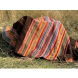 Uniek stuk, handgewoven traditionele alpaca-draagdoek