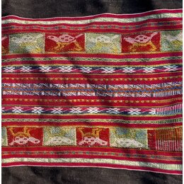 Handgeweven traditionele draagdoek, uniek stuk (#5)