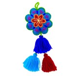 Bloem decoratie, acryl, assorti