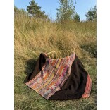 Uniek stuk, handgeweven traditionele draagdoek