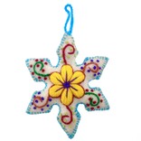 Snowflake multicolour, 100% sheep’s wool