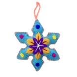 Snowflake multicolour, 100% sheep’s wool