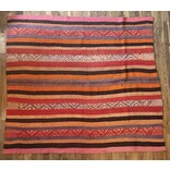 Handgewoven tapijt/deken, uniek stuk (#10)