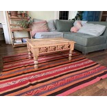 Handgewoven tapijt/deken, uniek stuk (#10)
