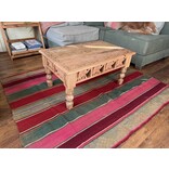 Handgewoven tapijt/deken, uniek stuk (#12)