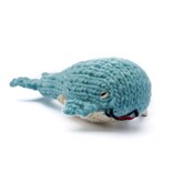 Finger puppet whale, 100% sheep's wool