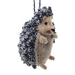 Hand knitted hedgehog, large