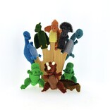 Finger puppets, dinosaur animals only