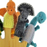 Finger puppets, dinosaur animals only