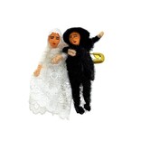 Brooch of Peruvian lucky couple