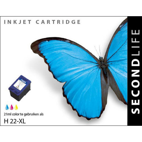 SecondLife Inkjets HP 22 XL Color 21