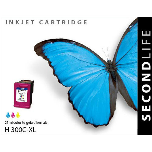 SecondLife Inkjets HP 300 XL Color 21