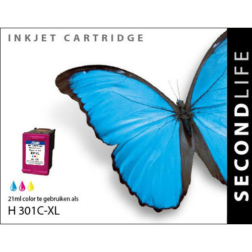 SecondLife Inkjets HP 301 XL Color 18