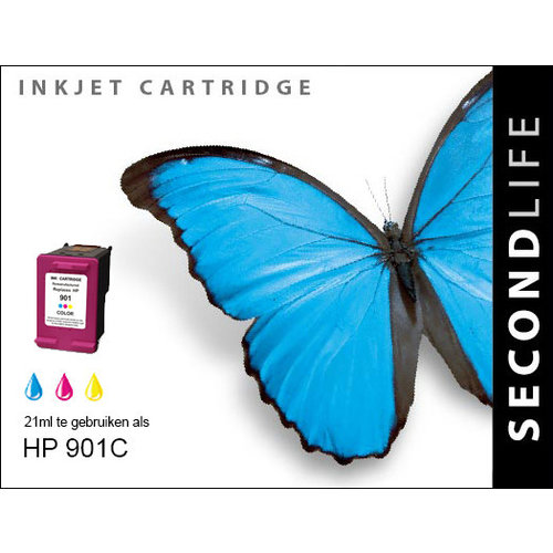 SecondLife Inkjets HP 901 Color 21