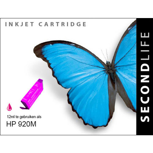 SecondLife Inkjets HP 920 Magenta 12