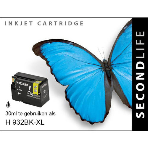 SecondLife Inkjets HP 932 XL Black 30