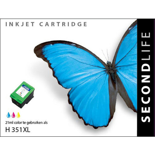 SecondLife Inkjets HP 351 XL Color 21