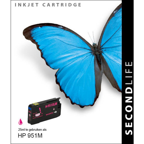 SecondLife Inkjets HP 951 XL Magenta 25